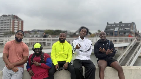 Une autre photo du groupe pendant la sortie